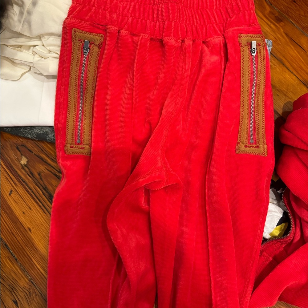 FP Movement NWOT red tracksuit
